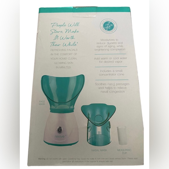 Rejuvenate facial steamer by revive. Clean glowing skin in minutes. NWT - Picture 2 of 2